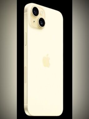 Apple iPhone 15 plus pale yellow- Sleek Back Cover